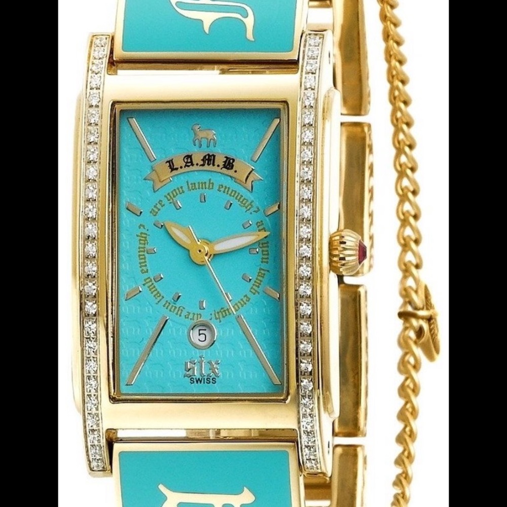 ISO! L.A.M.B. Blue Monogram Watch
